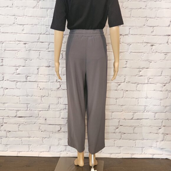 JOIE - Women's gray drawstring waist ankle pants - Picture 6 of 8